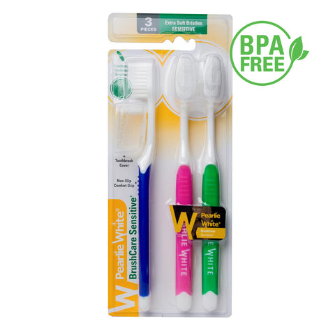 BrushCare Sensitive Extra Soft Toothbrush Triple Pack